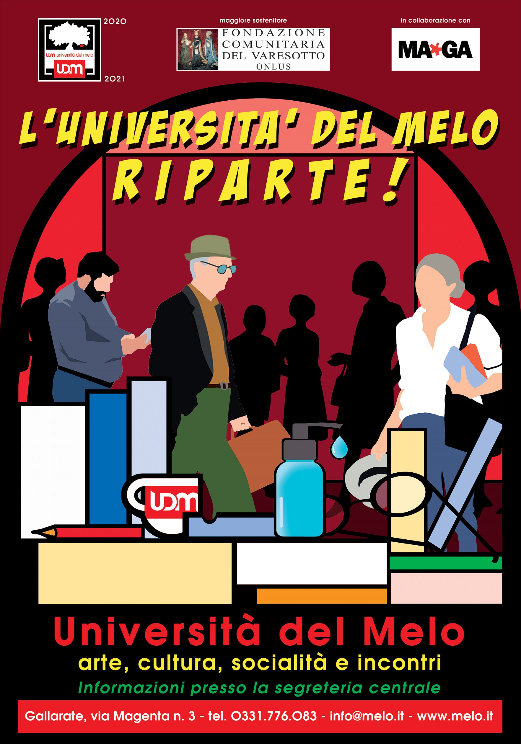 L’Università del Melo riparte “in sicurezza”